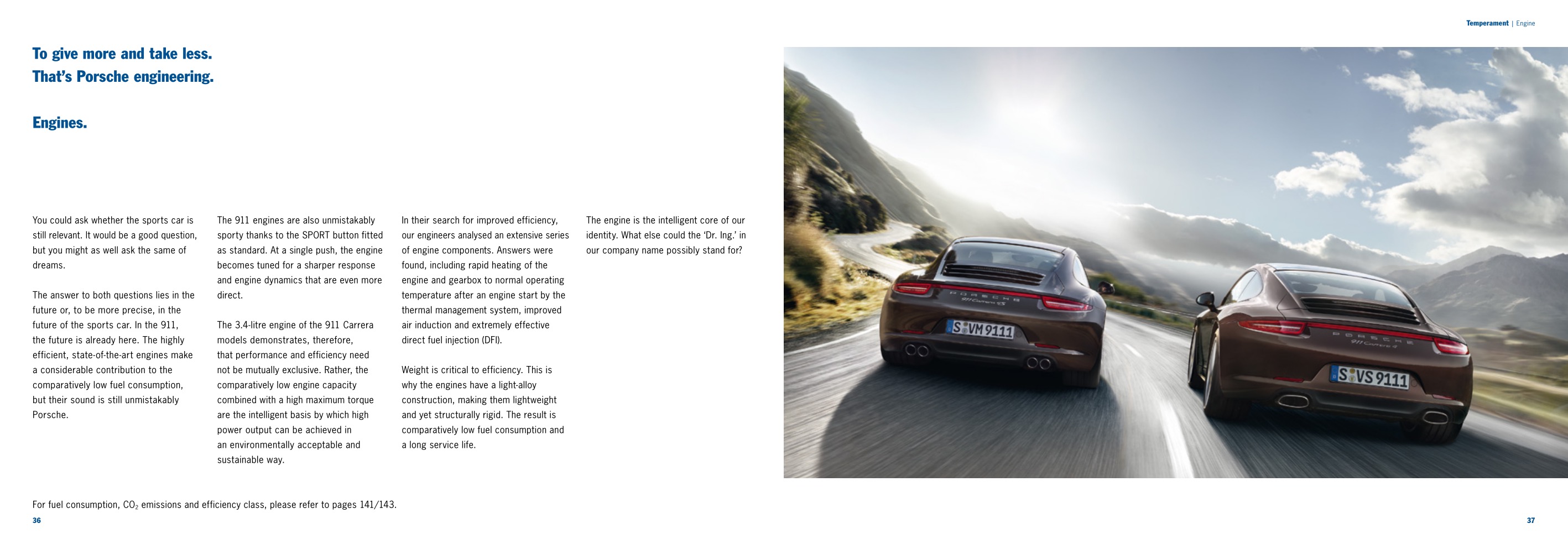 2015 Porsche 911 Brochure Page 49